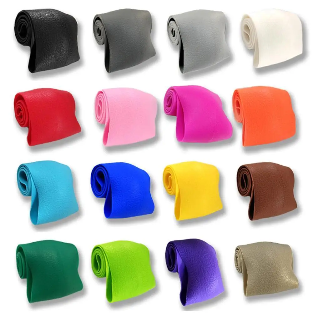 Auto Silicone Steering Wheel Elastic Glove Cover Texture Soft Multi Color Auto Decoration DIY Covers Accessories