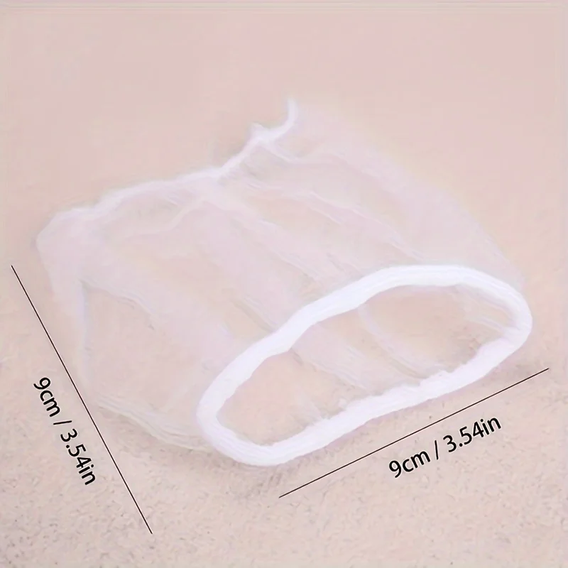 30pcs/bag Large Capacity Disposable Kitchen Sink Strainer Mesh Bag for Collecting Food Waste and Leftovers