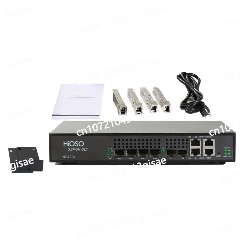 Fiber Optic Equipment Hioso FTTH OLT Mini 4PON