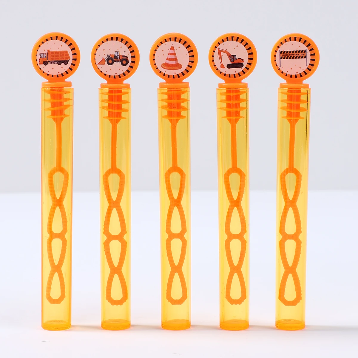 Engineering Vehicle Bubble Wand Construction Birthday Party Decorations Kids Favors Gifts Bubble Wand Baby Shower Party Supplies