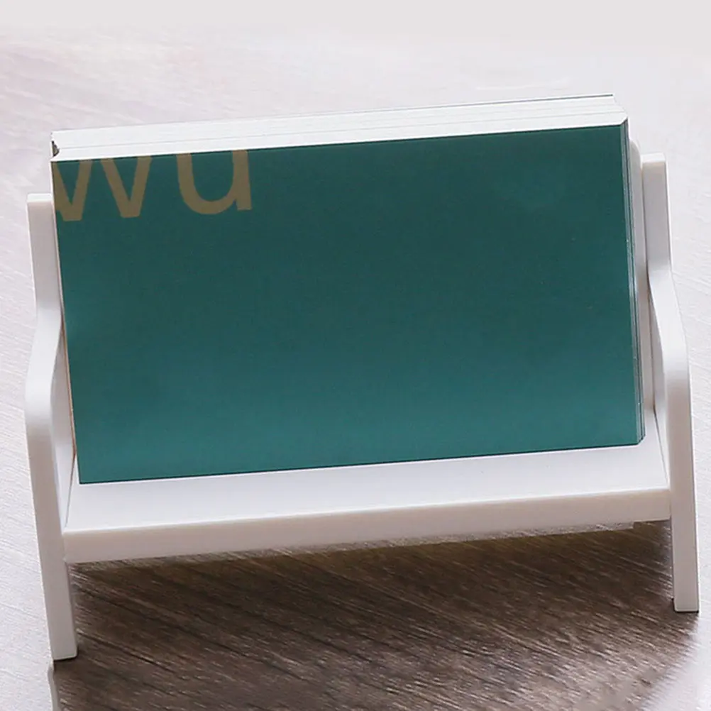 

2Pcs Business Cards Organizer Compact Card Holder for Card Management Modern Office Accessory Office Supply