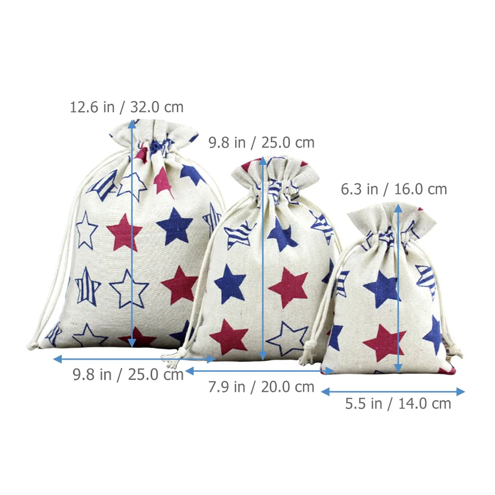 6 шт. мешочки на шнурке, хлопковые и льняные дышащие сумки для хранения одежды, носков, нижнего белья, органайзер для путешествий, домашний общежитие