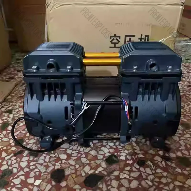 Senpa 1390W Head (single Head) - Air Compressor Pump Silent Small Industrial Grade Double Cylinder Woodworking