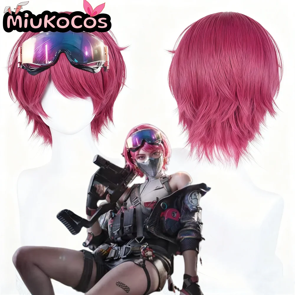 

IN STOCK Arknights x Delta Force: Midnight Courier Cosplay Wig MiukoCosplay Game Delta Force Cosplay Wig