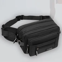Bolsa de cintura para hombre, kit de herramientas multifuncional, bolsa para teléfono móvil resistente al desgaste, bolsa para correr, riñonera para deportes al aire libre de ocio, grande c