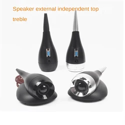 2 pcs High-quality home 4-8 inch speakers external top tweeter external independent tweeter unit  25 core tweeter 2 pcs