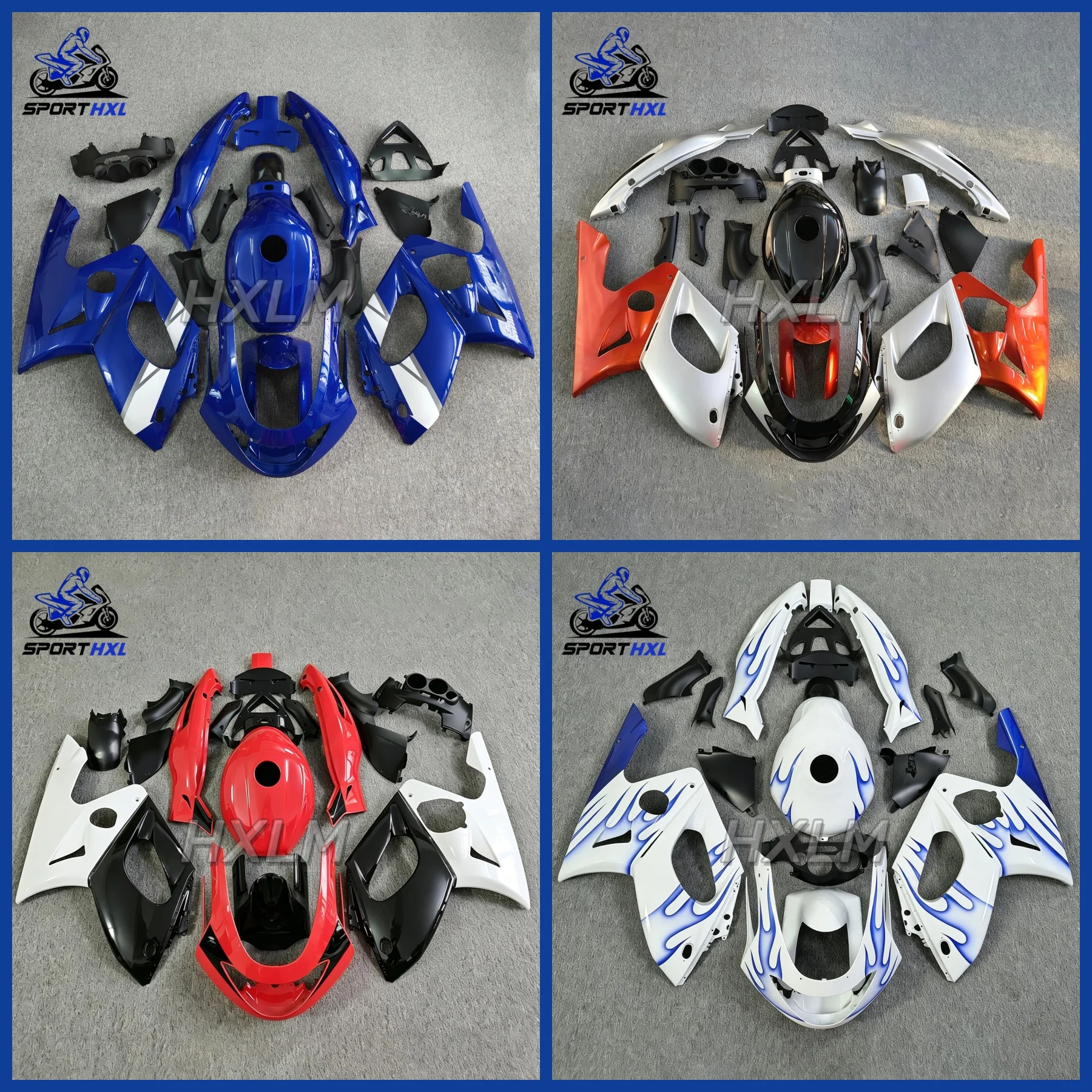 Motorcycle Bodywork ABS Injection For YAMAHA YZF600R YZF 600R 600 R For Thundercat 1997 - 2007 Fairing Body Kit