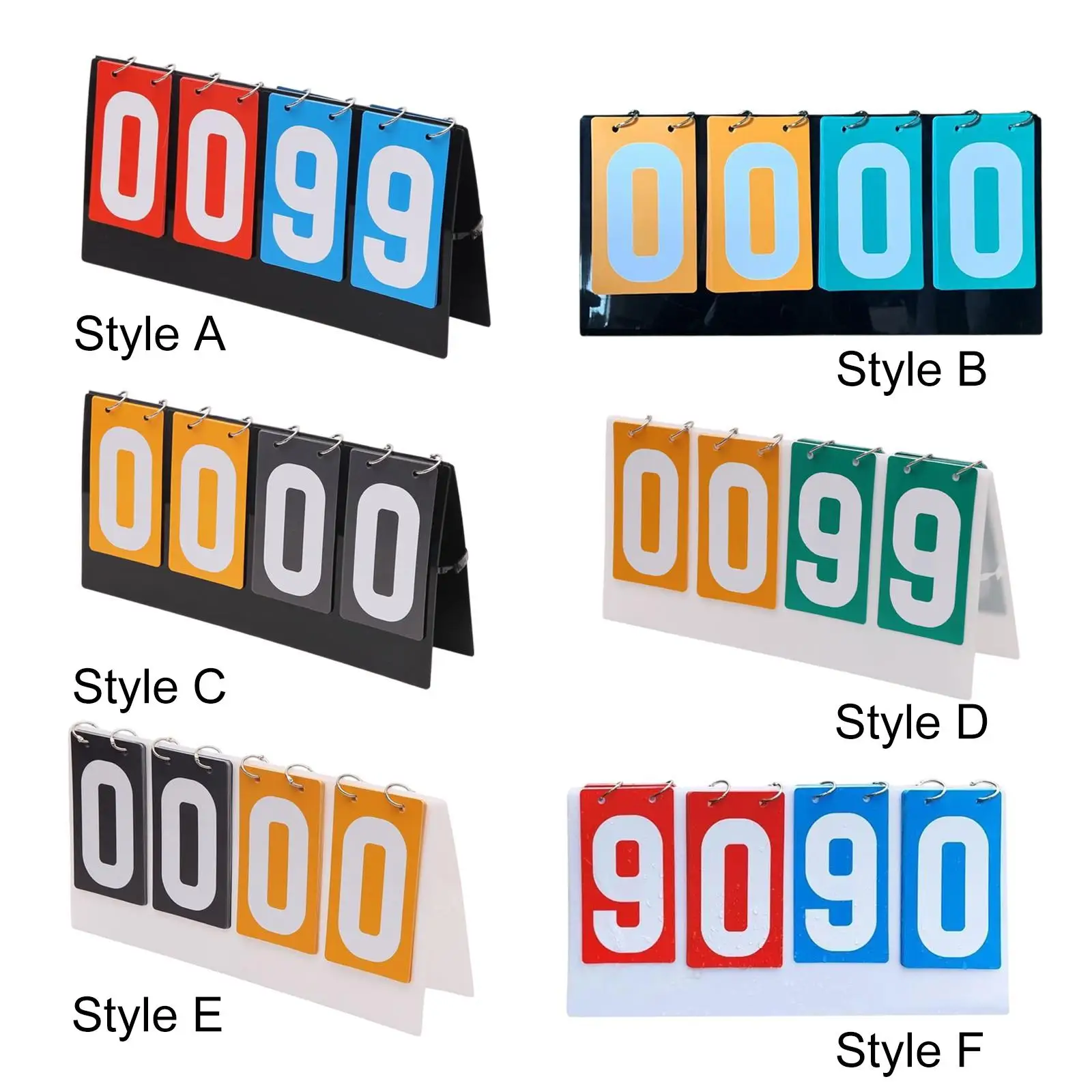 スポーツスコアボード フリッパーアクセサリー バドミントンスコアボード バスケットボール用 屋内屋外スポーツ サッカー 野球 マルチスポーツ