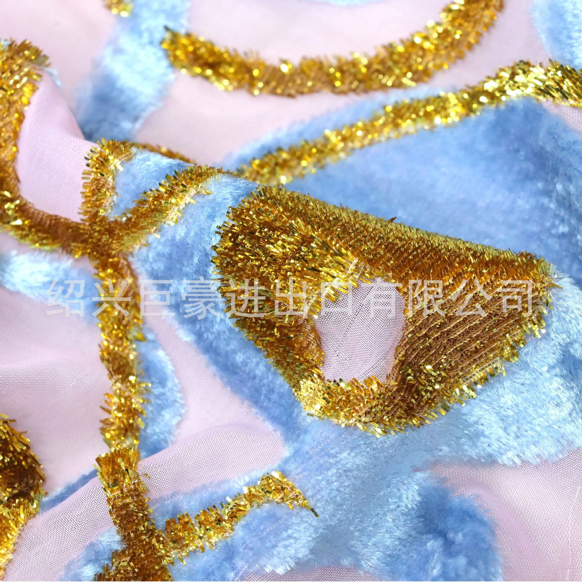 Woven Velvet Jacquard Brocade Sticky Fabric High-End Dress Cheongsam Cloth