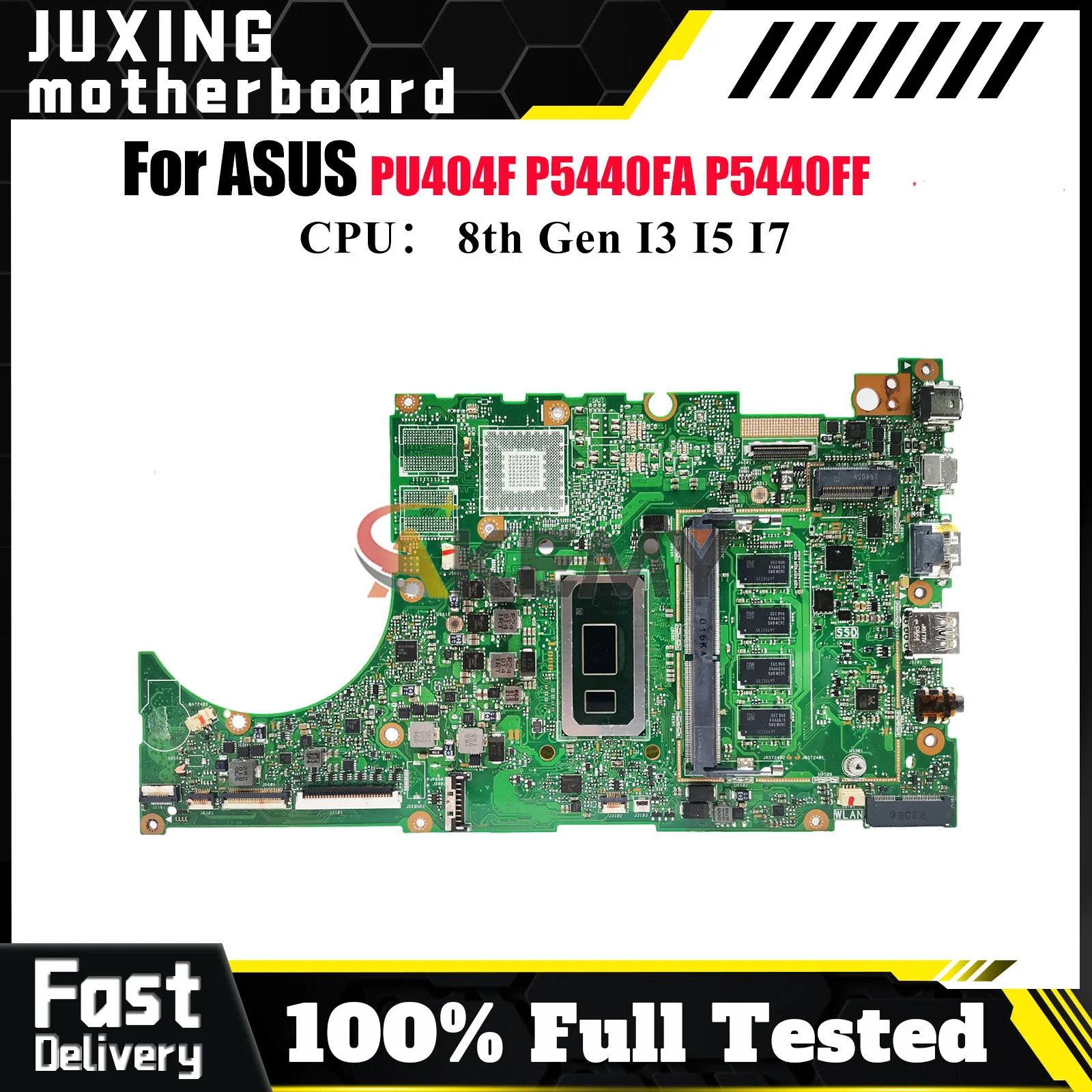

P5440FA Laptop Motherboard For ASUS ProArt PU404F P5440FA P5440F P5440FF Notebook Mainboard With I3 I5 I7 CPU 100% tests OK stk