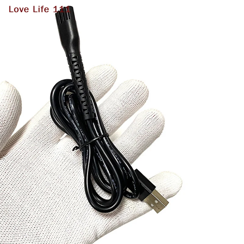 New 5V USB Charging Cable Adapter Cord Electric Hair Clippers Power Supply For 8148/8591/8504 Electric Clipper Accessories