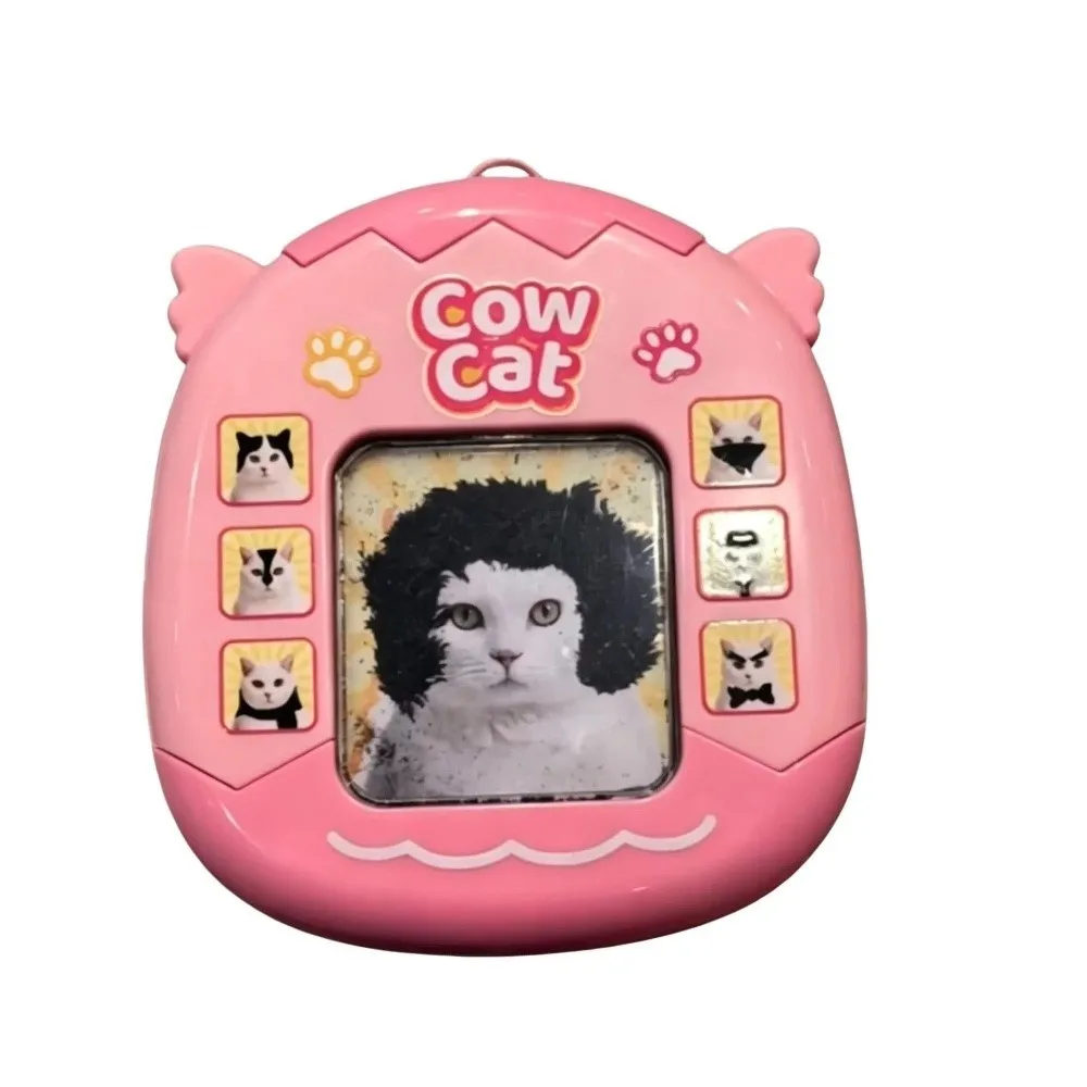 Fidget DIY Hair Style Keychain Funny Creative Magnetic Drawing Painting Board Steel Bead Mini Cat Styling Pendant Car Pendant