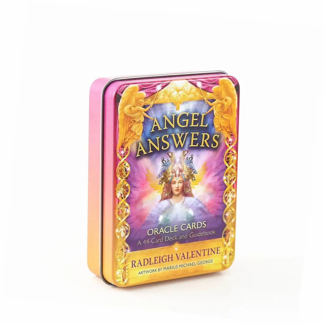 10*6 cm Angel Answer Oracle Tarot in A Tin