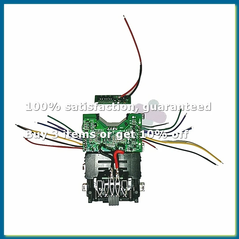 18650 54v Flexvolt Lithium Battery Plastic Case Shell Circuit Board 6A 9A for 20/60V