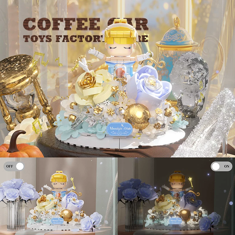 Cute Fairy Tale Princess MOC Bricks Model Anime Movie Scene Building Block Dolls Cartoon Action Figures Toys Girl Kids Gifts NEW