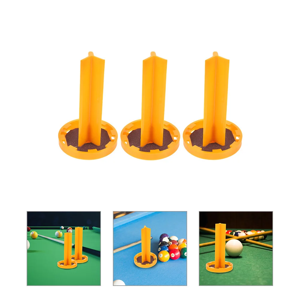 

3Pcs Billiard Cue Tip Repair Tool Portable Plastic Cue Tip Shaper Sander for Pool Stick File Burnisher Compact Grinding Machine