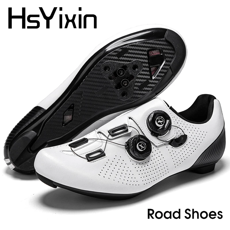 Men\'s Pro Cycling Sneakers Road Cycling Shoes mtb Cycling Shoes Cleat Slip Resistant Self Locking Cycling Shoes Cycling Shoes