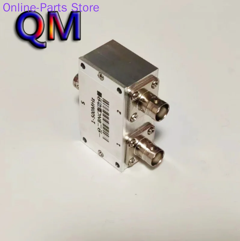 BNC Type Power Divider 1-500M One to Two Power Divider BNC Head Low-frequency Power Divider Combiner