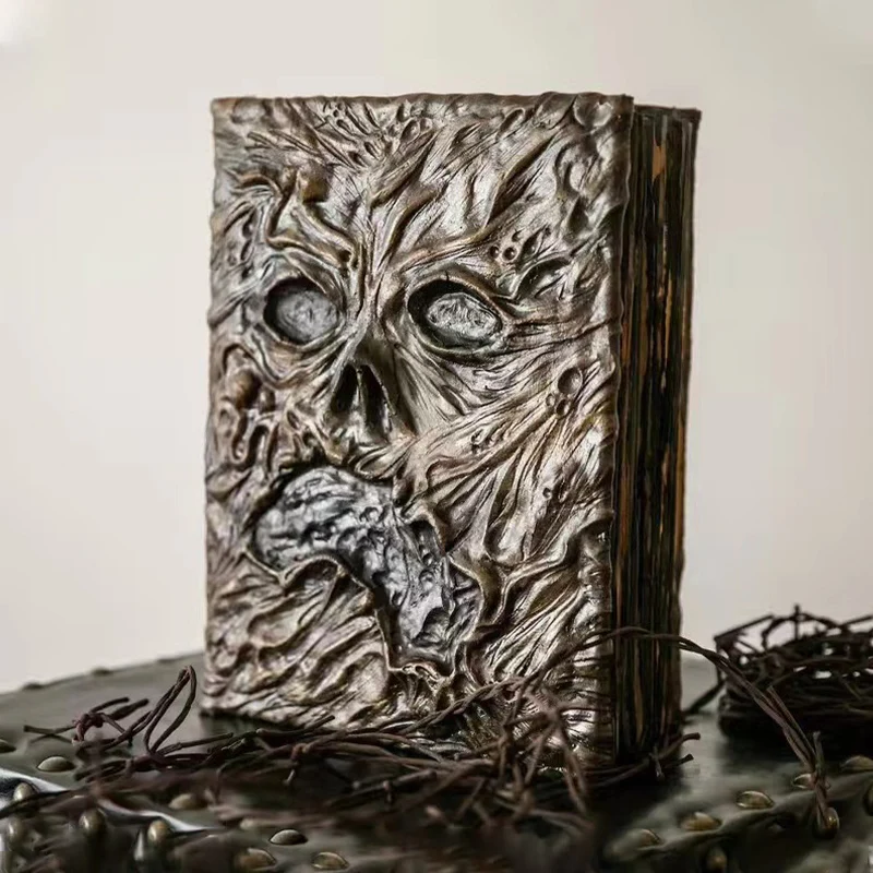 New Necronomicon Dark Magic Book Demon Evil Dead Summon Book Altar Ceremony Prop Book Collection Room Home Desktop Decoration