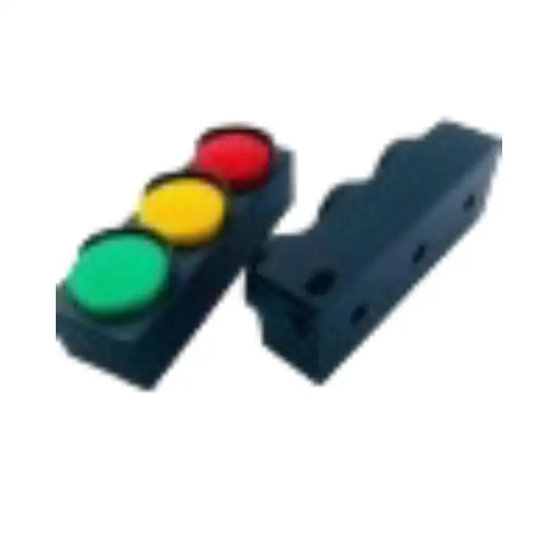 Verkehrslicht-Stressabbau-Clicker Tragbares Druck-Fidget-Spielzeug Niedliche Schreibtisch-Dekoration für Weihnachten und Neujahrsgeschenk – Detail 4