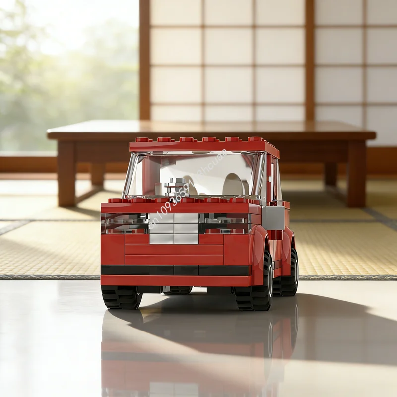 

165 деталей MOC City Champions: Конструктор Rolls Royce Flying Spur, архитектурные блоки, развивающая игрушка, креативный подарок на Рождество