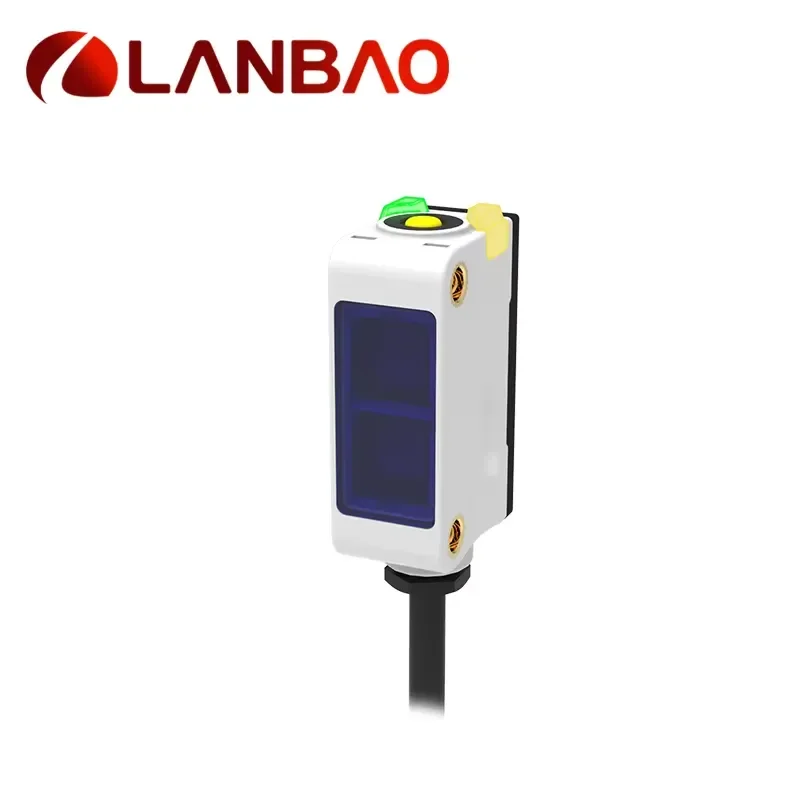 Background Suppression DC 600mm Plastic Square Photoelectric TOF Sensor