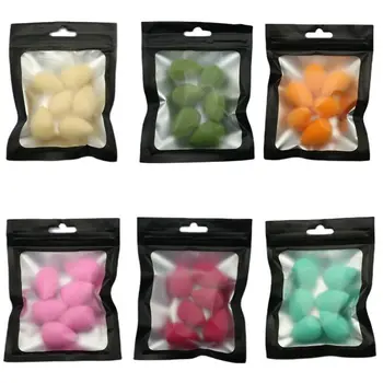 OGEYER 6 pçs Mini Esponja de Maquiagem Puff Beleza Pó Esponja para Maquiagem Corretivo Base Líquida Rosto Cosméticos Puff Make Up Sponge