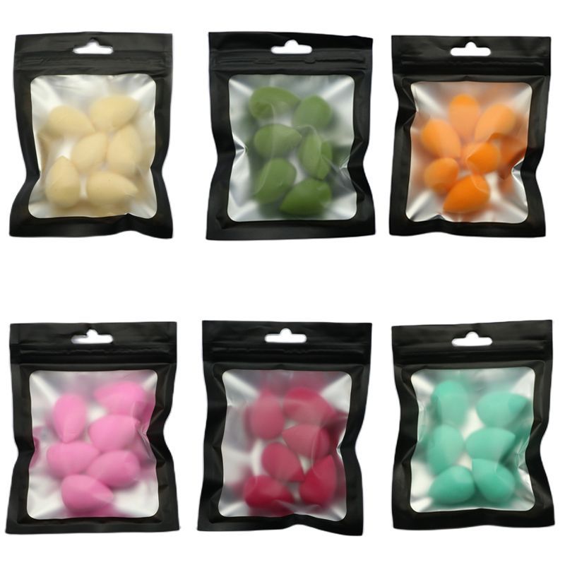  OGEYER 6pcs Mini Makeup Sponge Puff Beauty Powder Sponge for Makeup Concealer Liquid Foundation Face Cosmetic Puff Make Up Spong 