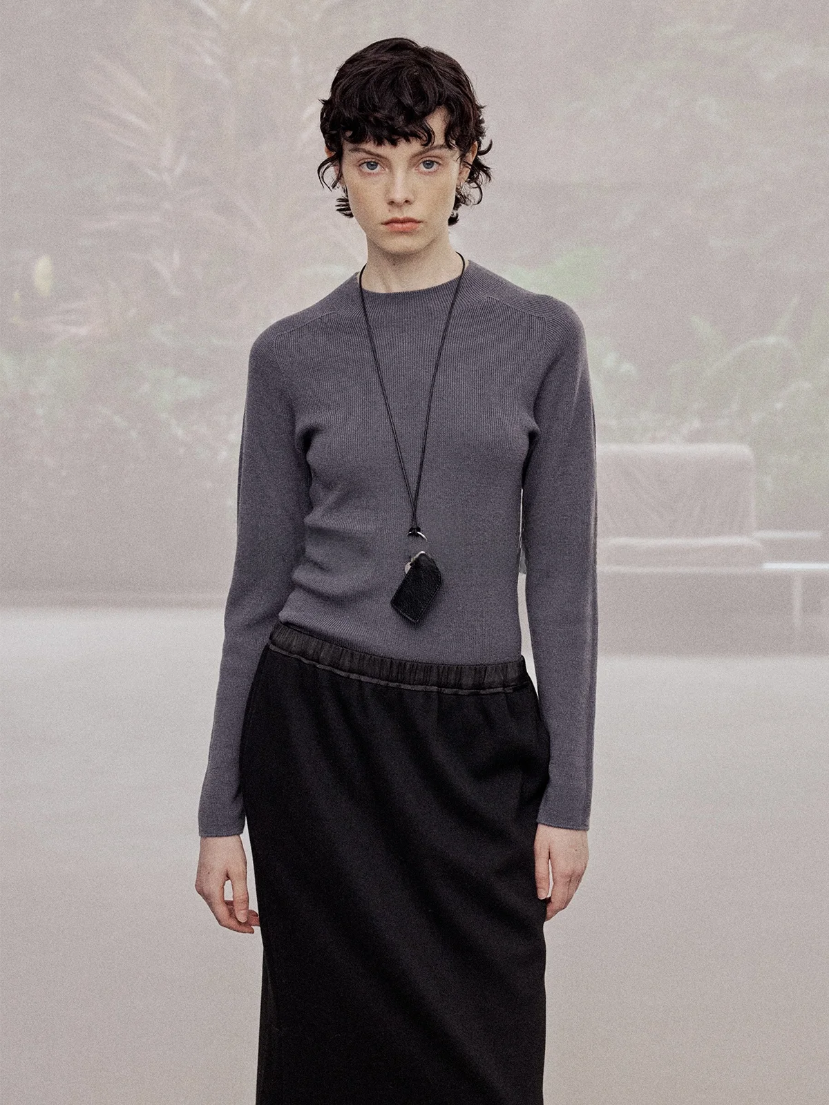 

Теплый диапазон, осень-зима, 00% мериносовая шерсть, hine Waable f, вязаный базовый слой с высоким воротником, женская мода