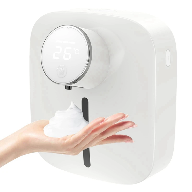 

10.82Oz/320Ml Automatic Soap Dispenser, Touchless Soap Dispenser, Foaming Soap Dispenser,IPX4 Waterproof