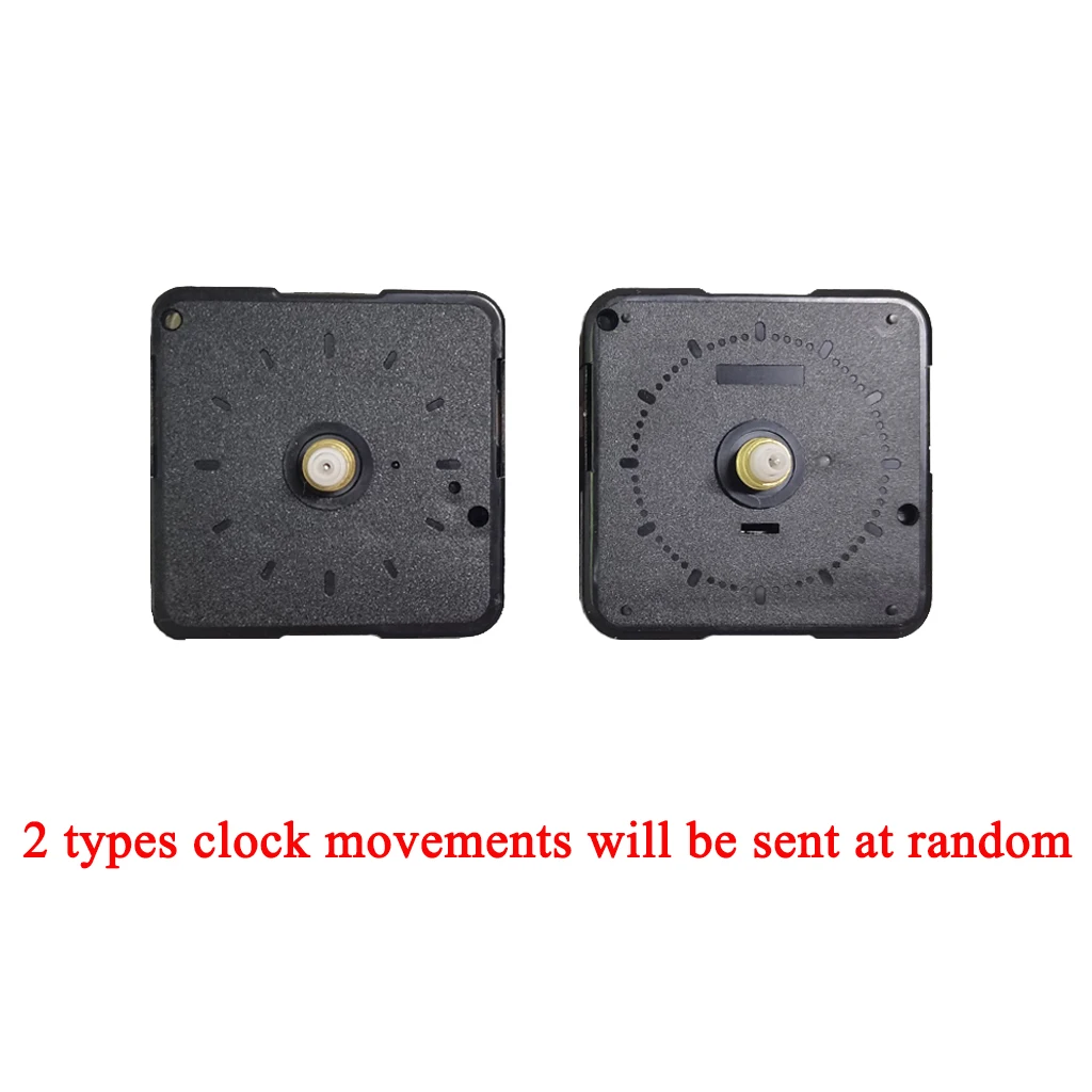 Set Wall Clock Movement Mechanism Clockwork with Hands Needles for DIY Wall Clock Repair Replacement Parts Kits