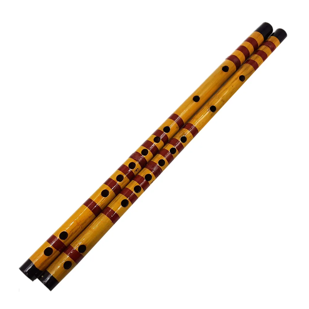 Key F Bamboo Music Sound Student Musical Instrument 7 Hole 42.5cm