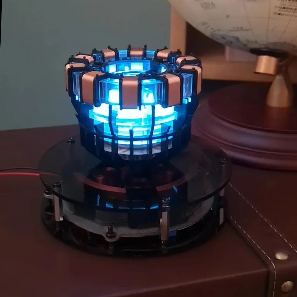 Maglev lamp table ornament, assembled model black technology boys birthday gift