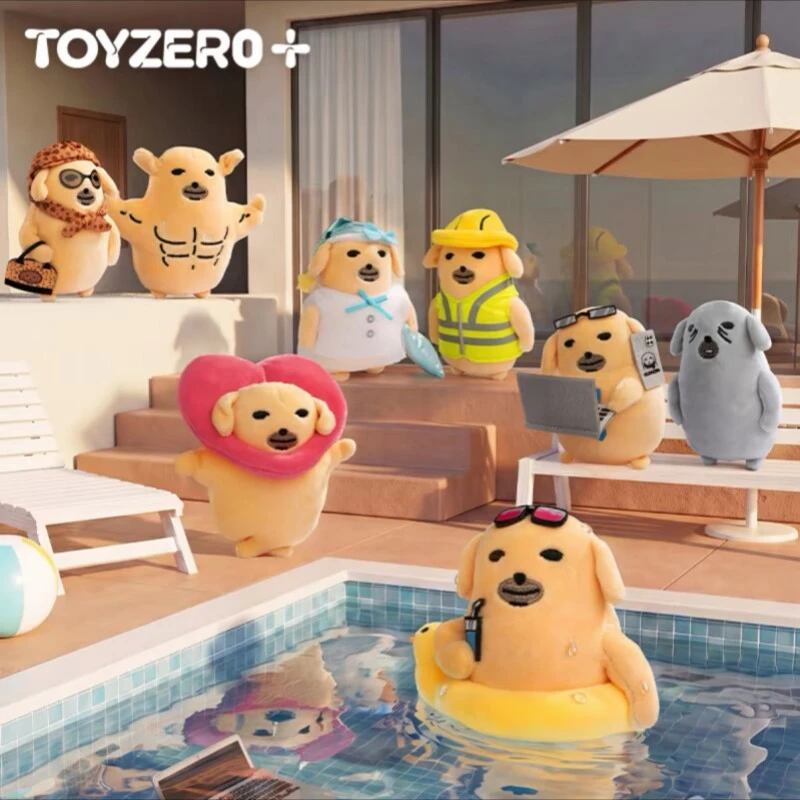New Nudaeng‌ Weekly Life Plush Keychain Blind Box Cute Figure Doll Pendant Fun Desktop Decoration Surprise Bag Charm Toys Gifts view 2