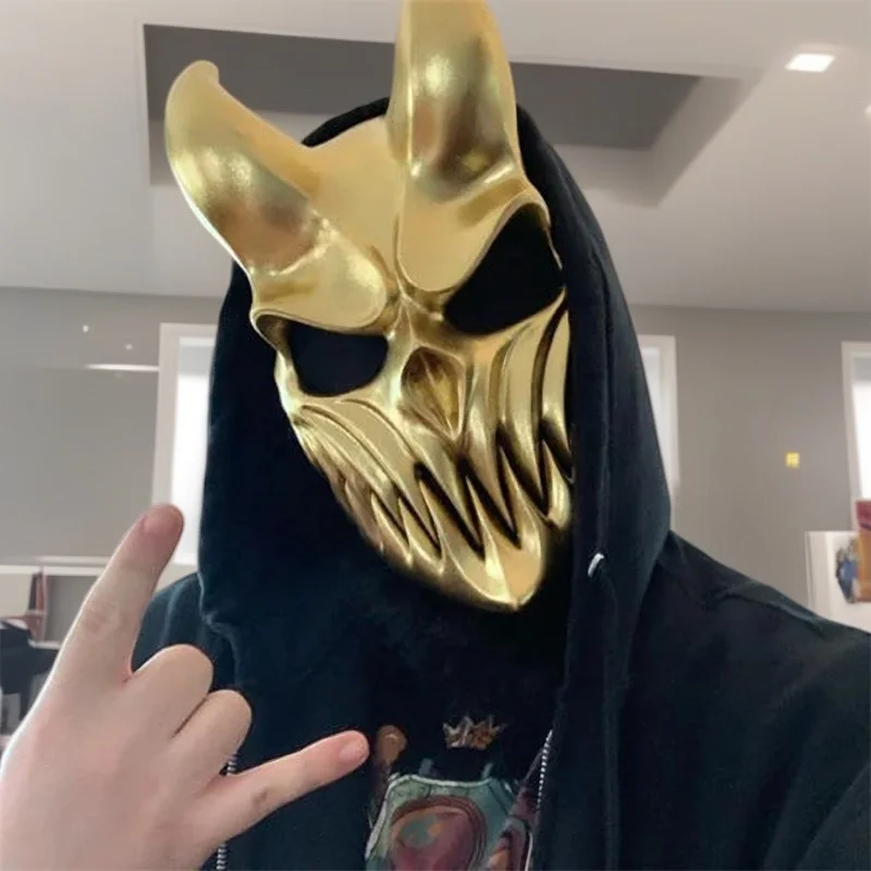 

Slaughter To Prevail Mask With Movable Mouth Horror Cosplay Helmet Deathcore Music Party Darkness Scary Mask For Halloween