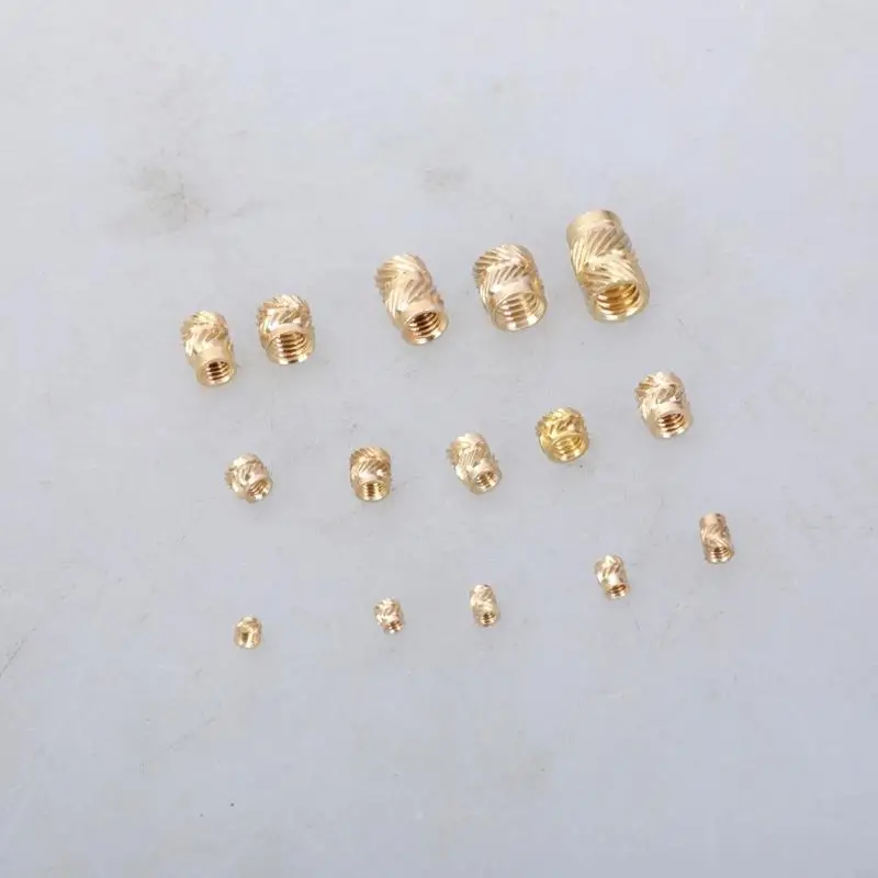Comprehensive 335/360pcs Brass Insert Set for Various Plastic Fastening Needs HX6C