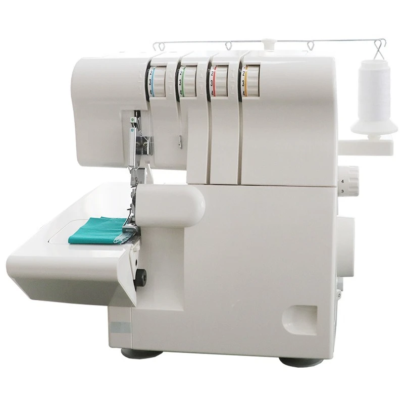 Overlock sewing machine, household electric edge locking machine, lace four-wire