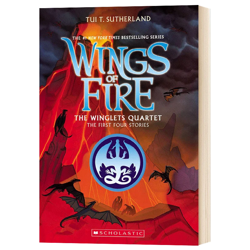 4 The Winglets Quartet The First Four Stories Wings of Fire,Children's aged 6 7 8 9 English books,Fairy tale Short 9781338732399