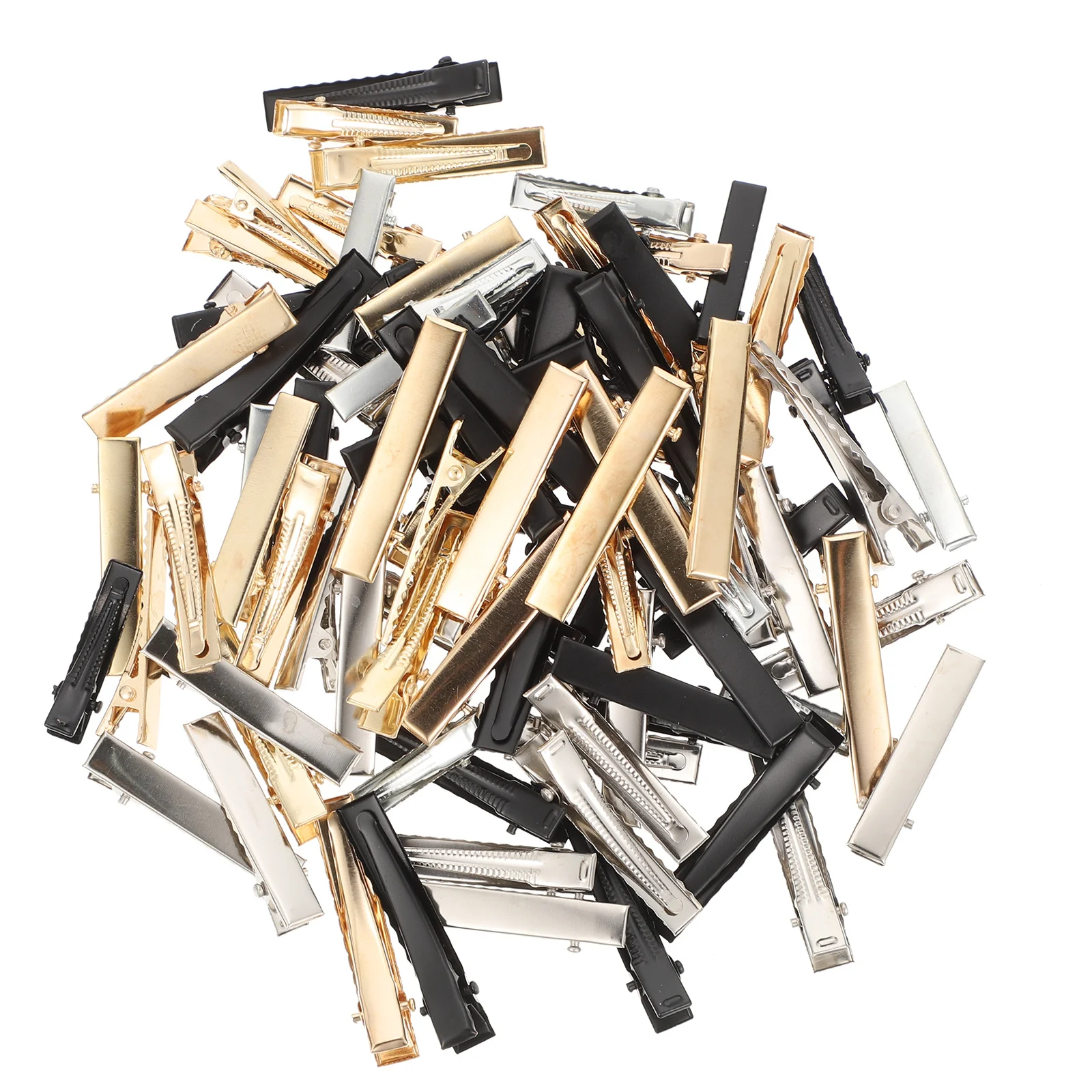 

90Pcs Hair Clips Metal Alligator Duckbill Small DIY Styling Sectioning Barrettes Accessories for Women Girls Kids