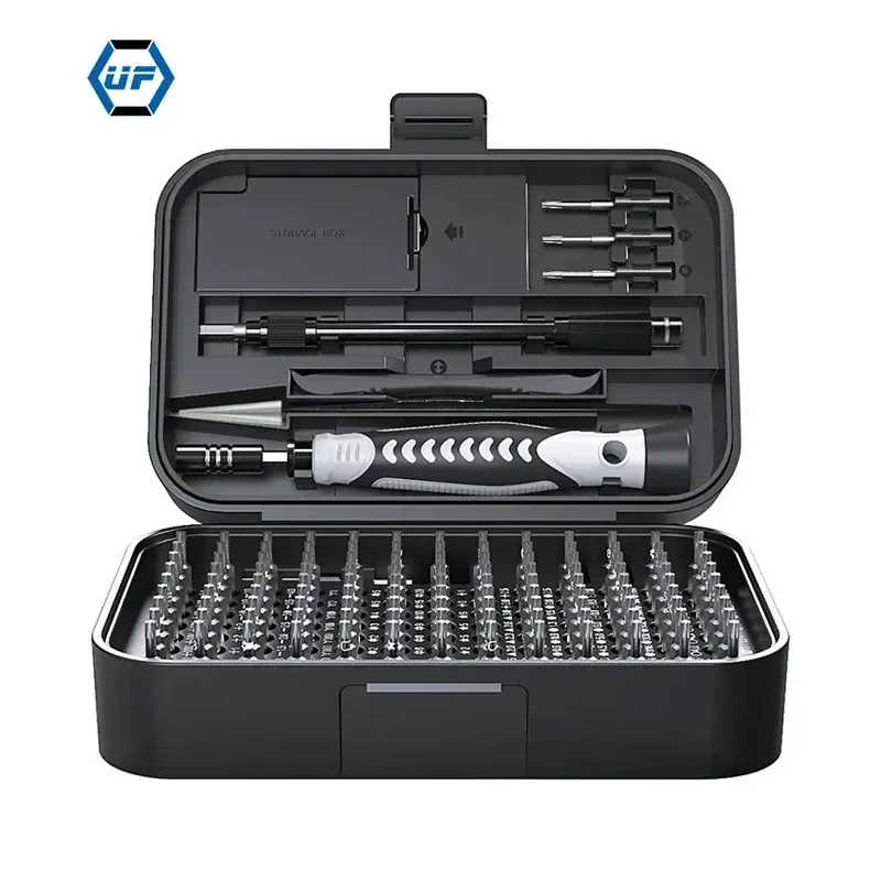 Professional household disassembly tool, 130 in one precision screwdriver set, mobile phone and computer repair tool screwdriver