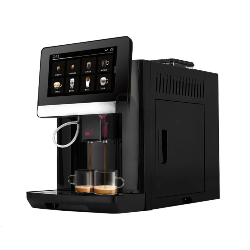 Powerful Milk Tank One-touch Brewing Automatic Mini Espresso Machine Commercial  Coffee Machine 1.8 L Water tank Coffee Maker