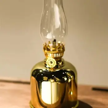 야외 캠핑용 레트로 금속 등유 오일 랜턴, 작은 말, 아늑한 분위기 텐트, 하이킹, 야외 모험