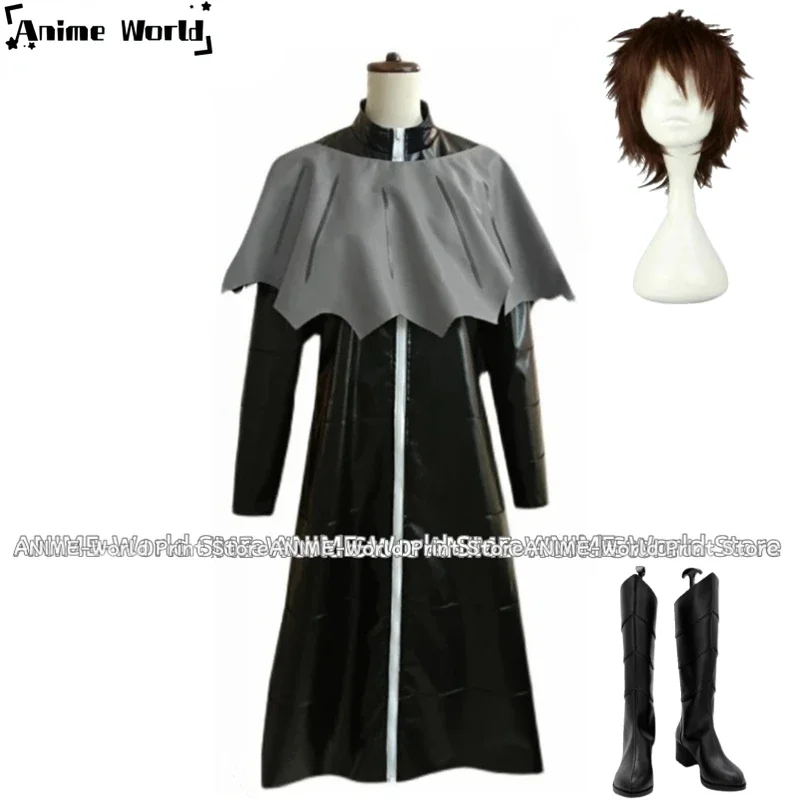 

《Custom size》Aizen Sousuke Cosplay Costumes Uniform Outfit Anime Cosplay Costume Halloween Carnival Party Wig Cosplay Costumes
