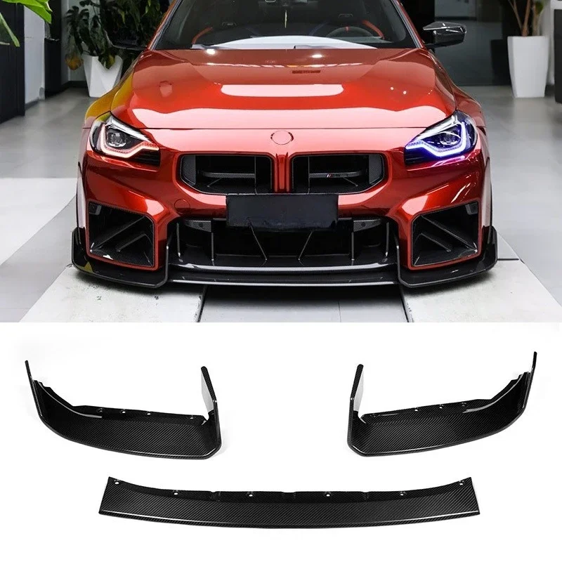 

Front Lip Dry Carbon Fiber for M2 G87 2023+ Sports Style Rear BumperRear Spoiler Body Kits Trim Accessories