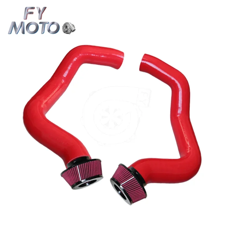 RED INTAKE COLD AIR INDUCTION hose kit for BM W M5 F90 M8 18-22