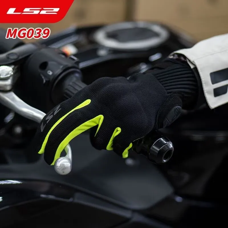 

Original LS2 MG039 Riding Women Gloves Motorcycle Men Gants Touch Screen Wear- resistant Comfortable Protective Handgastenen
