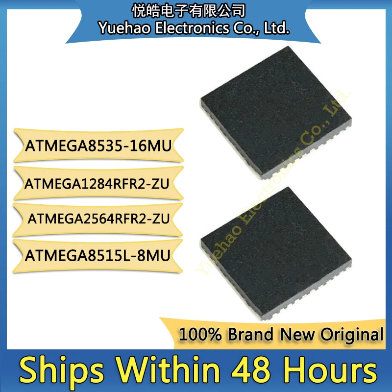 

ATMEGA8515L-8MU ATMEGA8535-16MU QFN-44 ATMEGA1284RFR2-ZU ATMEGA2564RFR2-ZU QFN-88 IC MCU ATMEL