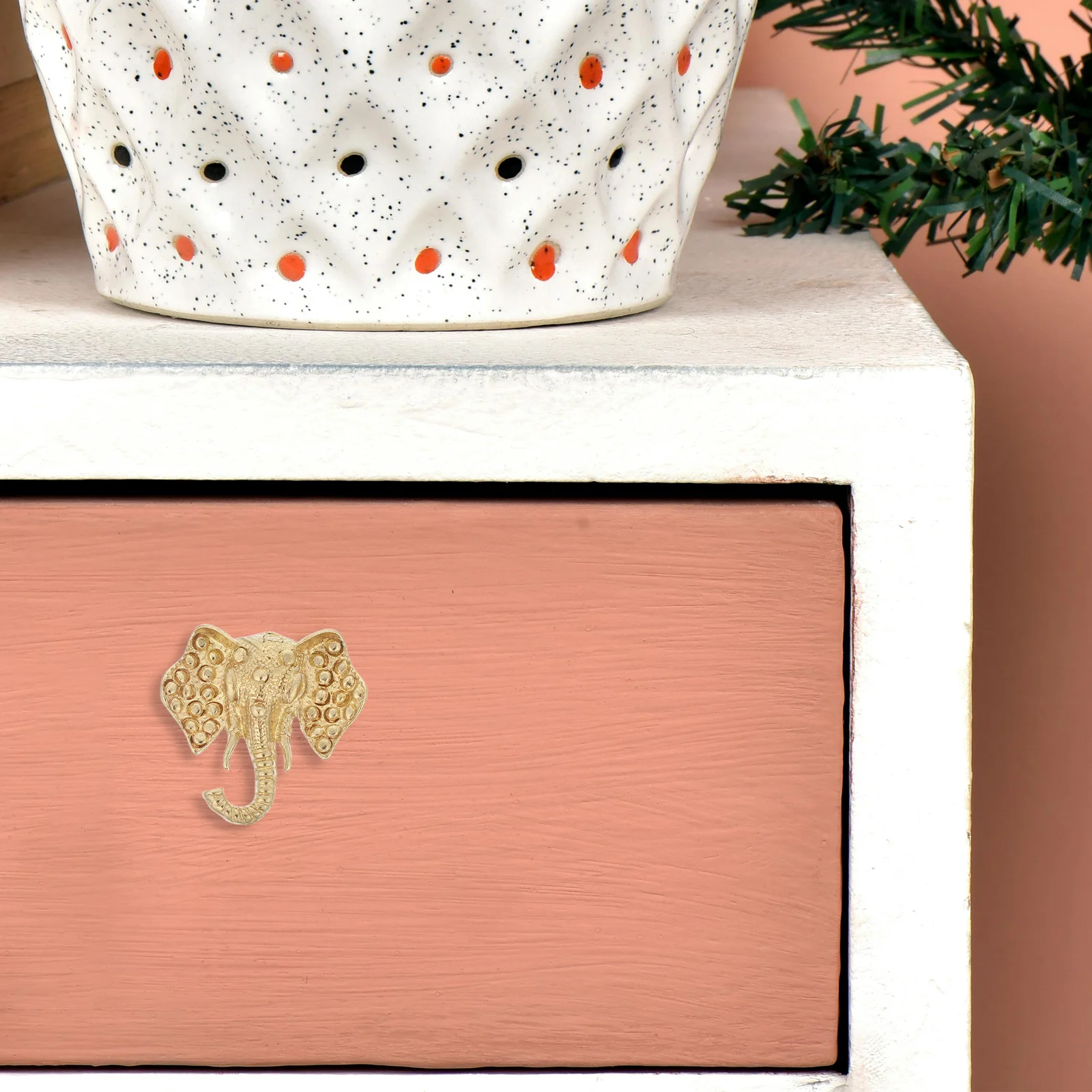 

Elephant Shape Vintage Solid Brass Cabinet Knob Animal Drawer Pull Handle for Kitchen Dresser Wardrobe Cupboard Bathroom Vanity