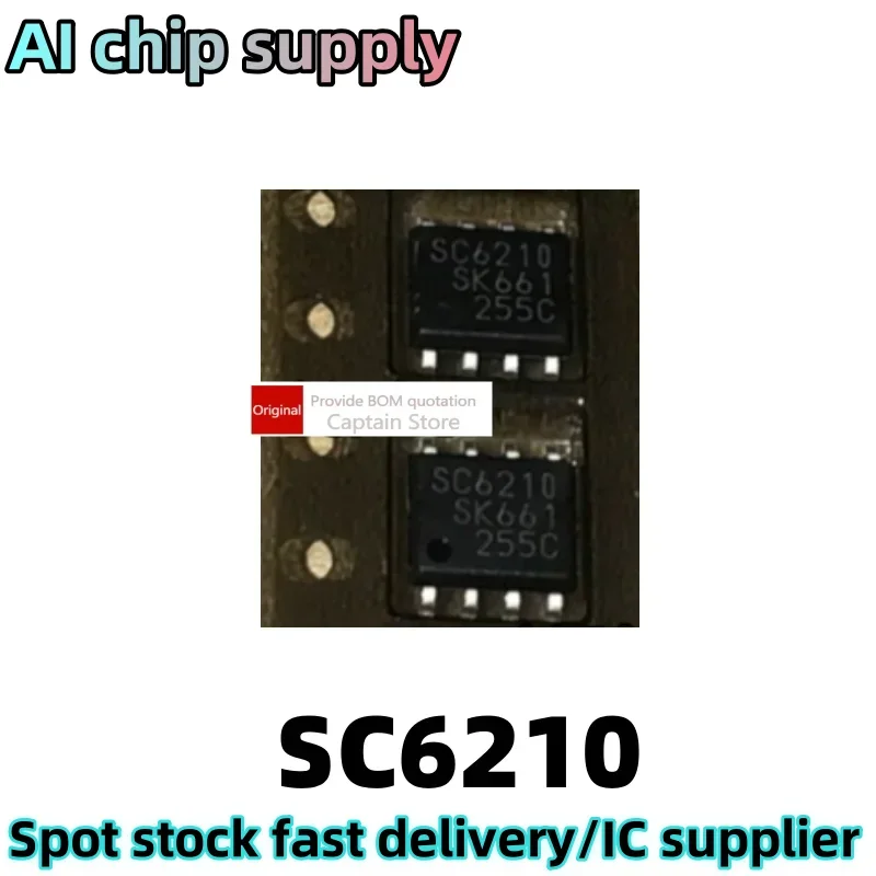 5PCS SC6210 LCD power chip SOP-8 chip 8-pin mounting