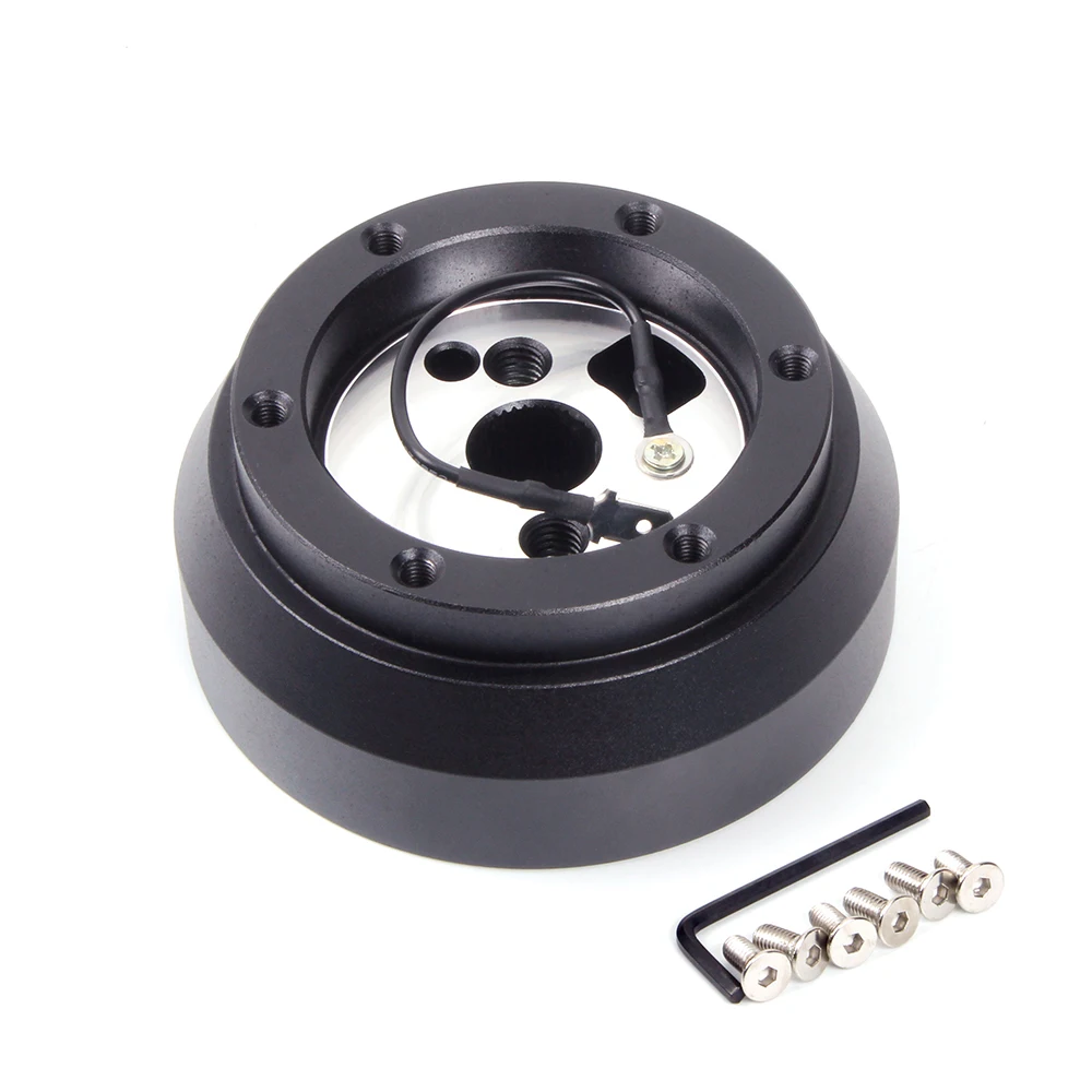 RASTP-6 Hole Steering Wheel Short Hub Adapter Kit Steering Wheel Connector Base 170h For Dodge GMC Chevy Jeep Pontiac RS-QR034